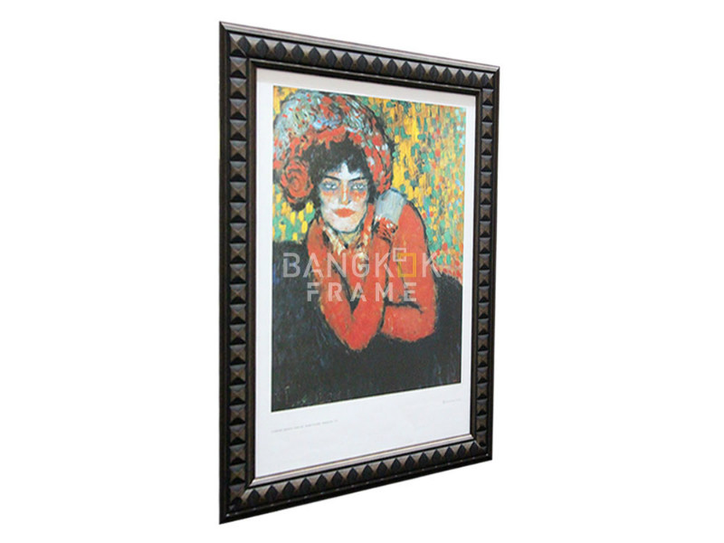 กรอบรูปภาพท้องพระโรงสมัยโบราณ